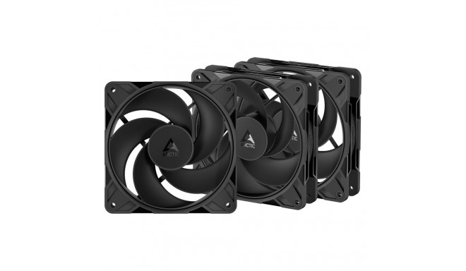 ARCTIC ventilaatorid P12 Pro Reverse 3-pakk, mustad