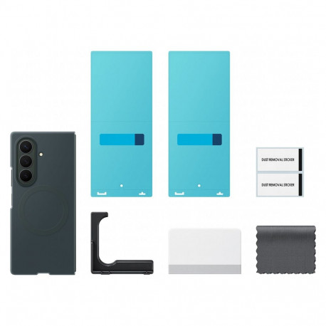 Samsung ümbris Galaxy Fold8 Ultra silikoonist magnetiga, roheline