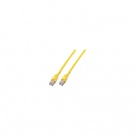 "EFB RJ45 Patchkabel Cat.6 U/UTP LSZH CCA gelb 1m"