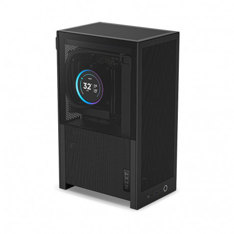NZXT miditornikorpus H2 FLOW (2026) CI-H21FB-01 võrgupaneeliga, must
