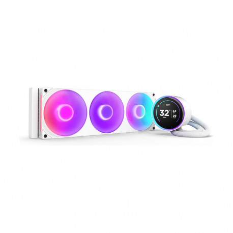"K NZXT KRAKEN Elite V2 360 RGB Wakü Display White RL-KR36E-W2"