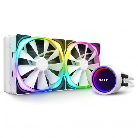 "K NZXT KRAKEN X63 RGB White Komplett-Wasserkühlung RL-KRX63-RW"