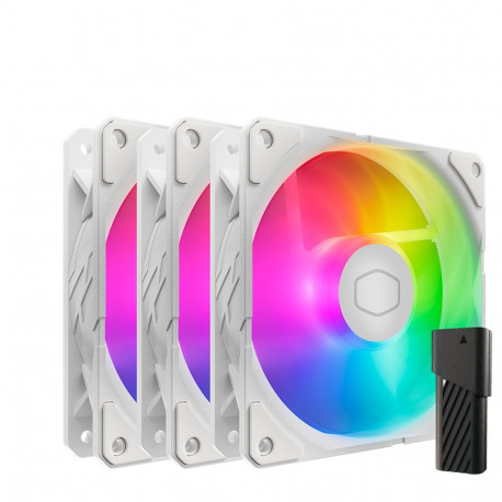 "120mm Cooler Master SickleFlow Edge 120 - White Edition"