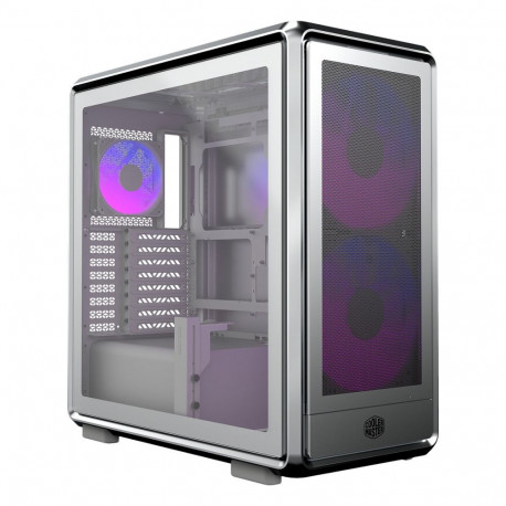 Cooler Master korpus MasterFrame 600 Mesh ARGB karastatud klaas, hõbe