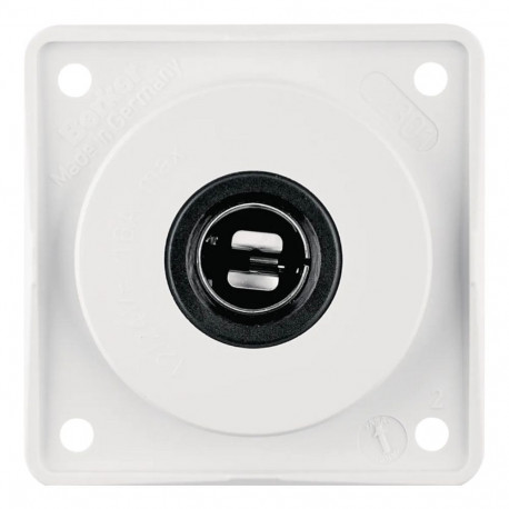 "Berker 0945172509 Steckdose 12V Integro Modul polarweiß glänzen"