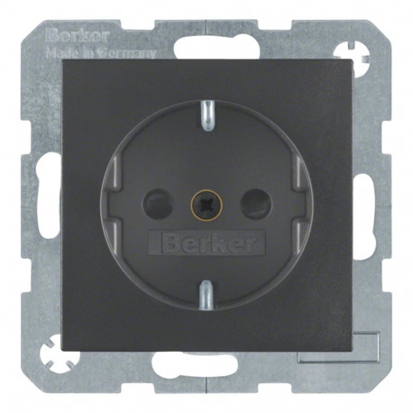 "Berker 4123 16 06 Schuko-Steckdose anthrazit"
