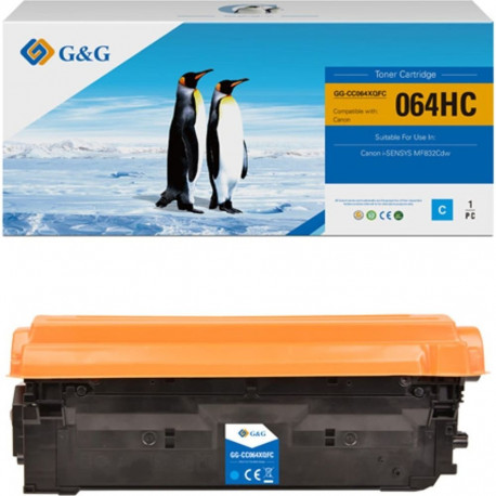 G&G toner compatible toner with Canon 064 HC  NT-CC064XQFC-RC  cyan  10500s  high capacity (69417847