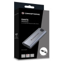"CONCEPTRONIC SSD Gehäuse M-Key M.2->M/B+M-Key/USB-C3.2 gr"