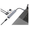 "CONCEPTRONIC 4-1 Dock USB-C->2xUSB-C/2xUSB-A/100WPD gr"