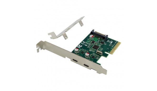 "CONCEPTRONIC 4xPCIe2.0 Card 2xUSB-C3.2 Gen2 10Gbps"