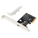 "CONCEPTRONIC 4xPCIe3.0 Card 1xUSB-C3.2 Gen2x2 20Gbps"