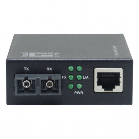 "Media Konverter RJ45->SC GE SM Smart 1310nm 20km"