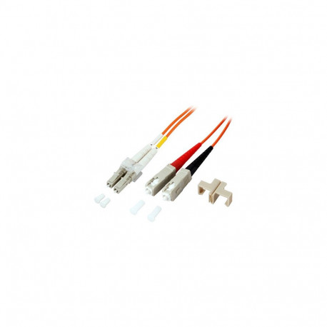 "Duplex Patchkabel LC-SC OM1 3m LSZH 2mm orange"