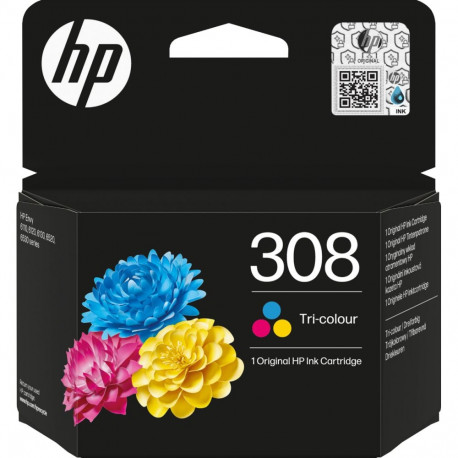 Tint HP 308 värviline (DeskJet 2910, Envy 6120e, 6520e)