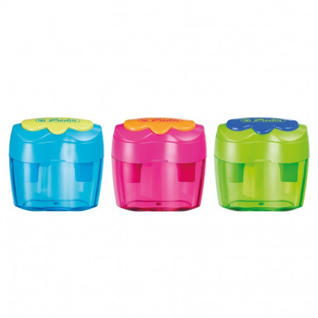 Herlitz pliiatsiteritaja, ergonoomiline, 2 auku