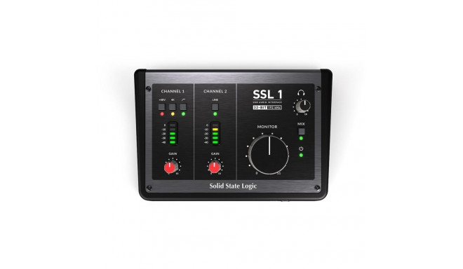Solid State Logic SSL 1 - USB-C audio interface with 2 inputs and 2 outputs