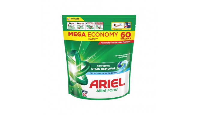 ARIEL pesukapslid mägiallikalõhnaga 60PCS