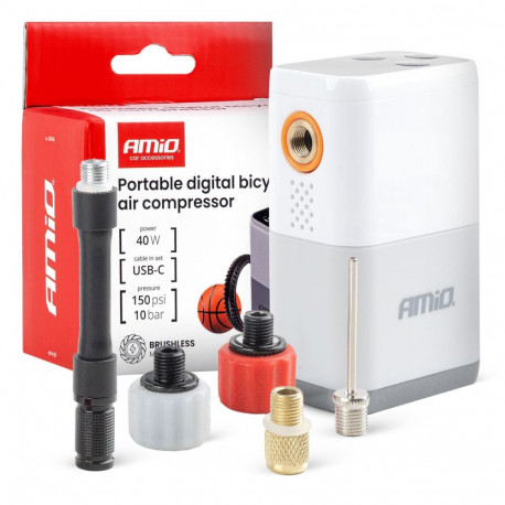 Digitaalne jalgrattakompressor 40W USB-C