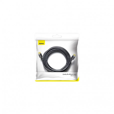 Baseus Video cable Cafule 4KHDMI Male To 4KHDMI Male 5m Black (CADKLF-H01)
