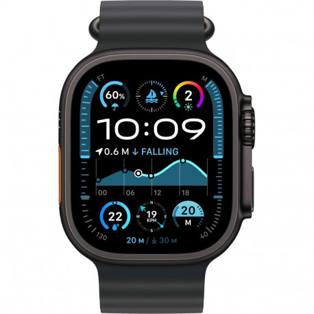 Apple Watch Ultra 2 (2024) 49mm Black Titanium/Black Ocean Band
