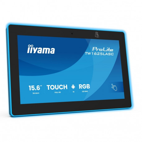iiyama TW1625LASC-B3PNR meeting room display 39.6 cm (15.6") 1920 x 1080 pixels LED Wi-Fi 6 (802.11a