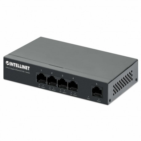 Intellinet võrgulüliti 561792 Gigabit Ethernet (10/100/1000) PoE, must