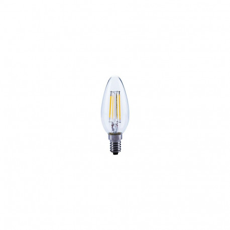 OPPLE küünlapirn Filament 4-40W/827 500011000300 E14 470lm EEK E, läbipaistev