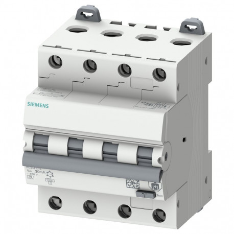 "Siemens FI/LS 4P B16 6KA 5SU1346-6FP16 type A 30mA 4TE"