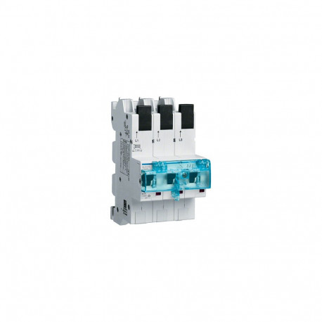 Hager SLS-lüliti HTS325E 3P E-25A kogurööbastee jaoks QuickConnect