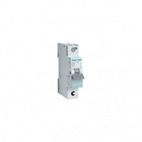 "Hager Leitungsschutzschalter MCS116 1polig 6kA C-16A Quick Connect 1M"