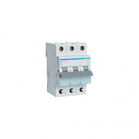 Hager automaatkaitselüliti MCS332 3-pooleline 6kA C-32A QuickConnect 3M