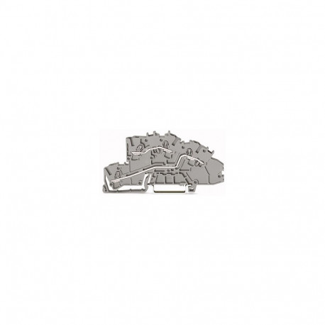 "WAGO 2003-7642 Installationsetagen- klemme,L/L,Push-in CAGE CLAMP ,grau"