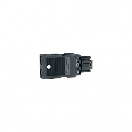 "Hager Ausgangsstecker Wago 3polig G4713 f.starre u.feindrahtige Leiter 1,5-2,5qm"