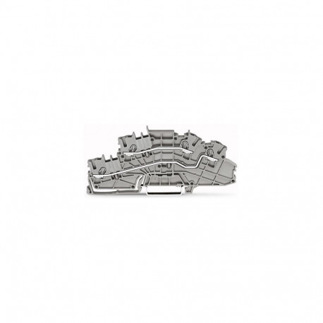 "WAGO 2003-6642 Installationsetagen- klemme,L/L,Push-in CAGE CLAMP ,grau"