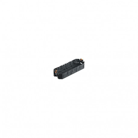 "OBO UT4 Universaltrger f.Instsgerte 208x76x36 PA gsw RAL9011 7408725"