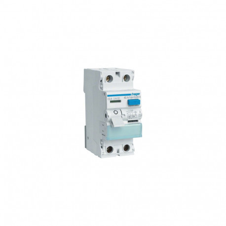 Hager diferentsvoolukaitse CDA240D 2-pooleline 40A 6kA 30mA A-tüüp