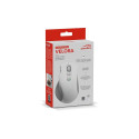 VELORA Rechargeable Mouse - Wireless, Bluetooth, Smart Flying Scroll Wheel, white