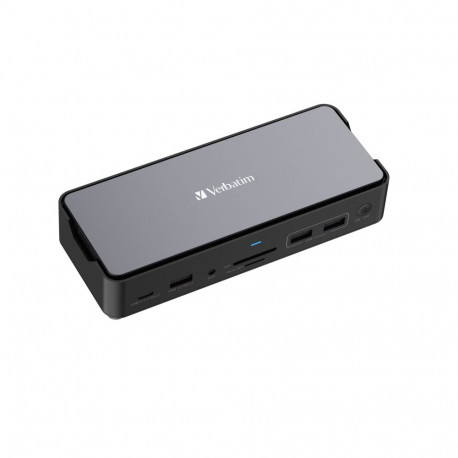 USB-C pro dokkimisjaam 15-in-1 koos 256GB SSD, HDMI, DP, RJ-45, USB-A, USB-C, SD, microSD, audio, al