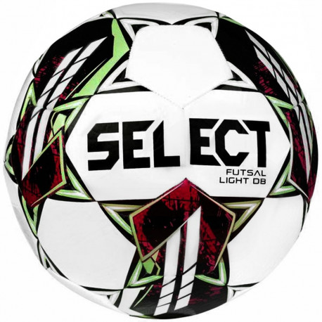 Piłka nożna Select Hala Futsal Light DB v22 biało-zielono-różowa 17647/370017
