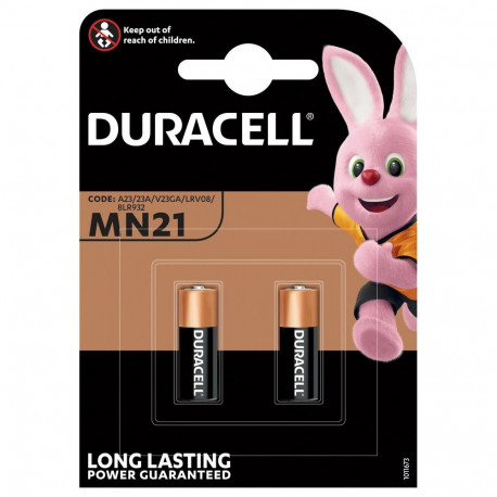 Battery - Duracell MN21 Batteries, 2 Pcs