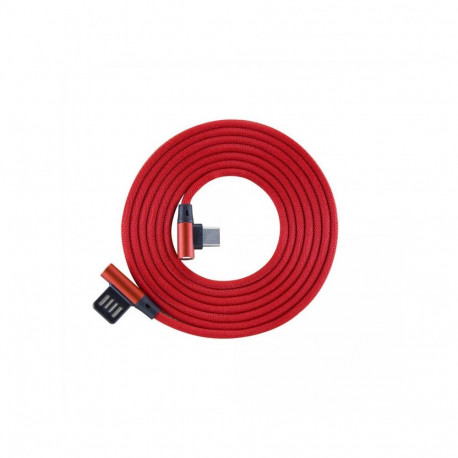 Sbox USB-C-90-R USB Type-C 90 m/m 1.5m Type-C-90R Strawberry Red