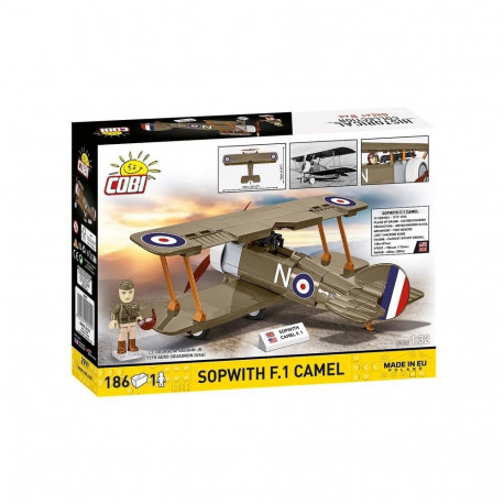 ehitusklotsid Sopwith F.1 Camel