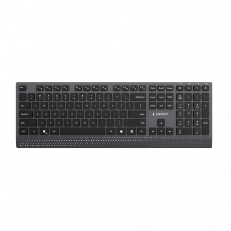 Gembird klaviatuur KB-MCH-06 õhuke juhtmega multimeediaklahvidega Type-C-adapteriga US-paigutus, mus