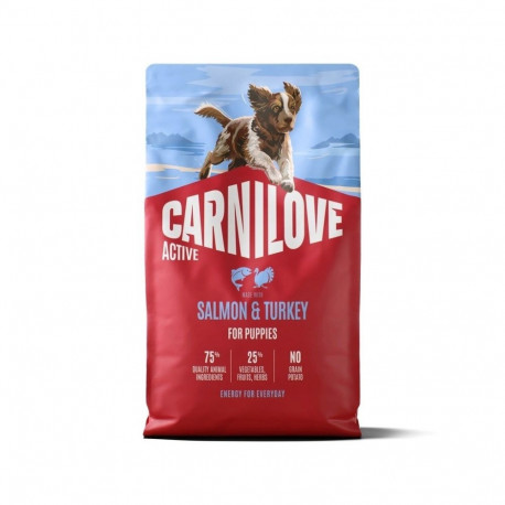 CARNILOVE kuiv koeratoit kutsikatele lõhe ja kalkun 4kg