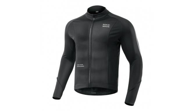 Rockbros Rockbros Fall/Winter Long Sleeve Cycling Jacket L - Black