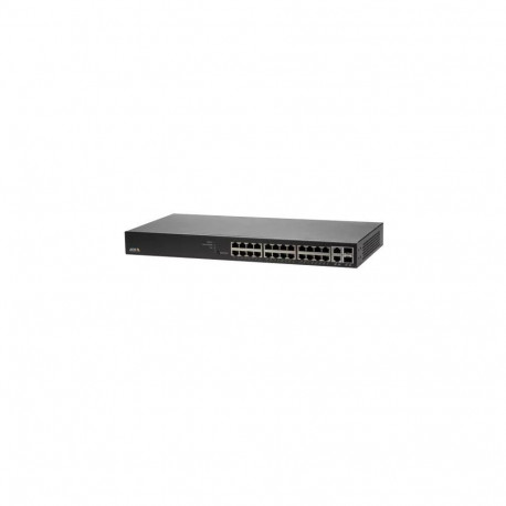 Switch|AXIS|Rack 1U|24x10Base-T / 100Base-TX / 1000Base-T|2x10/100/1000BASE-T/SFP combo|2xSFP|24xRJ4