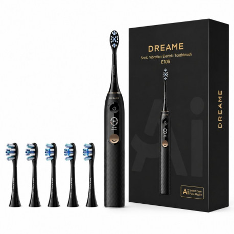 Electric Toothbrush - Dreame E10S, 7 Modes, 84,000 Movements, 180 Days Black