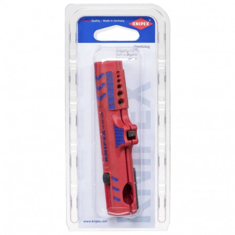 Knipex 16 85 125 SB kaablikoorija sinine, punane