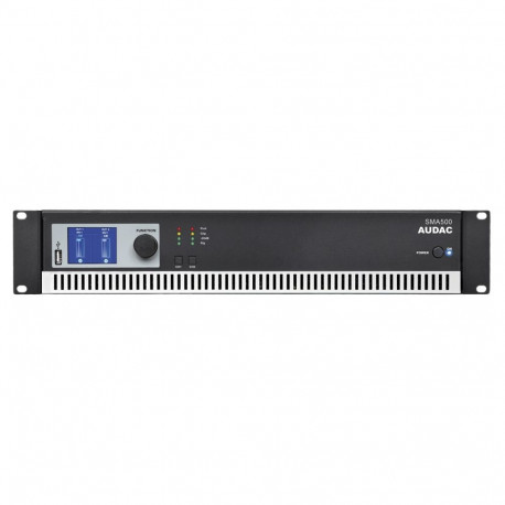 AUDAC SMA500 audio amplifier 2.0 channels Black