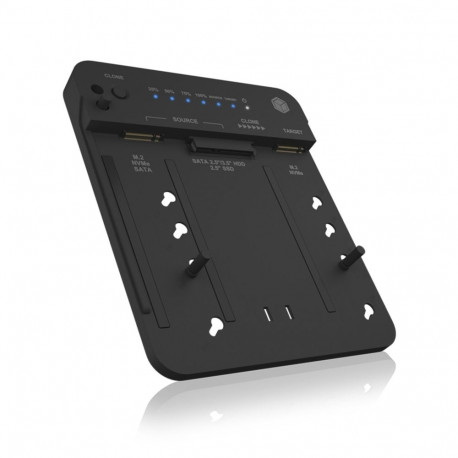 ICY BOX väline korpus IB-2913MCL-C31 USB 3.2 Gen 2 (3.1 Gen 2) Type-C, must